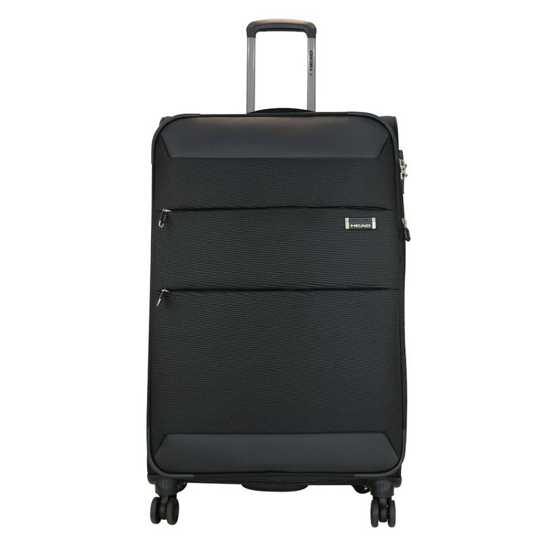Maleta Blanda Expandible con TSA Londres L Negro Head-1