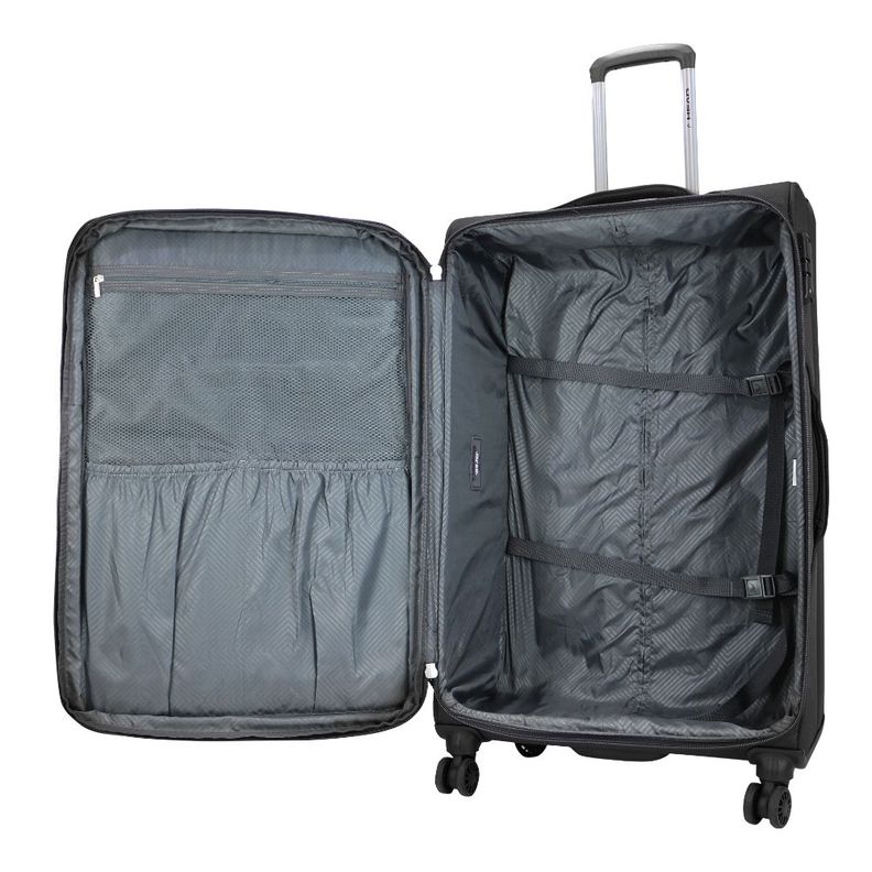 Maleta Blanda Expandible con TSA Londres L Negro Head-2