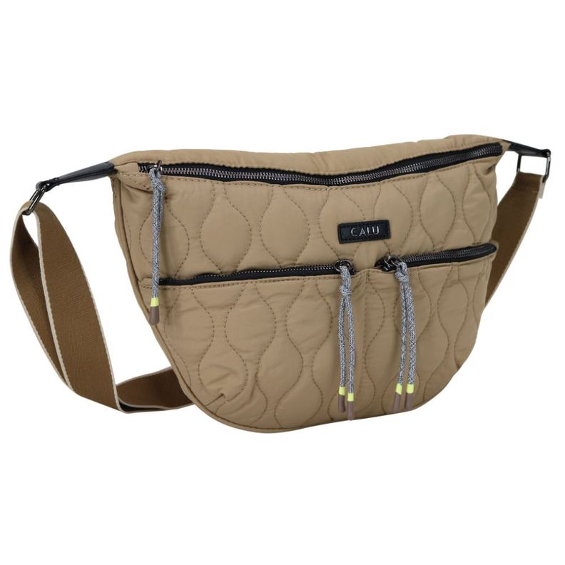 Cartera Banano Sara Beige Calu-0