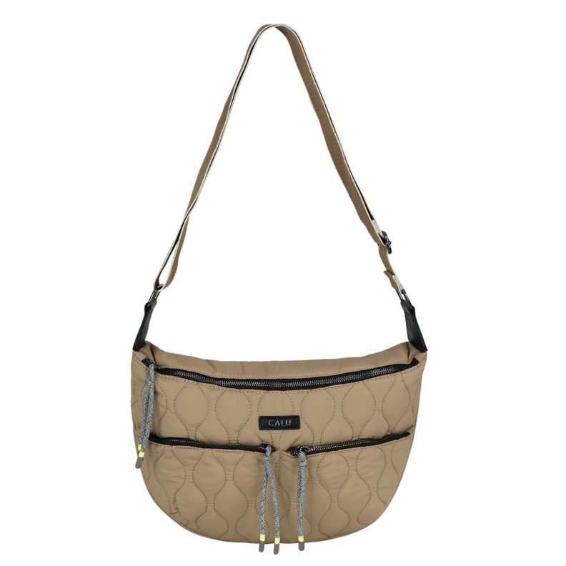 Cartera Banano Sara Beige Calu-2