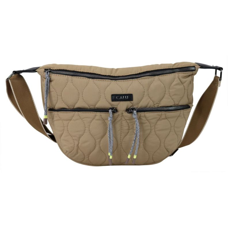 Cartera Banano Sara Beige Calu-3