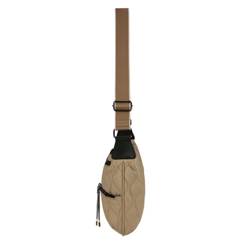 Cartera Banano Sara Beige Calu-4