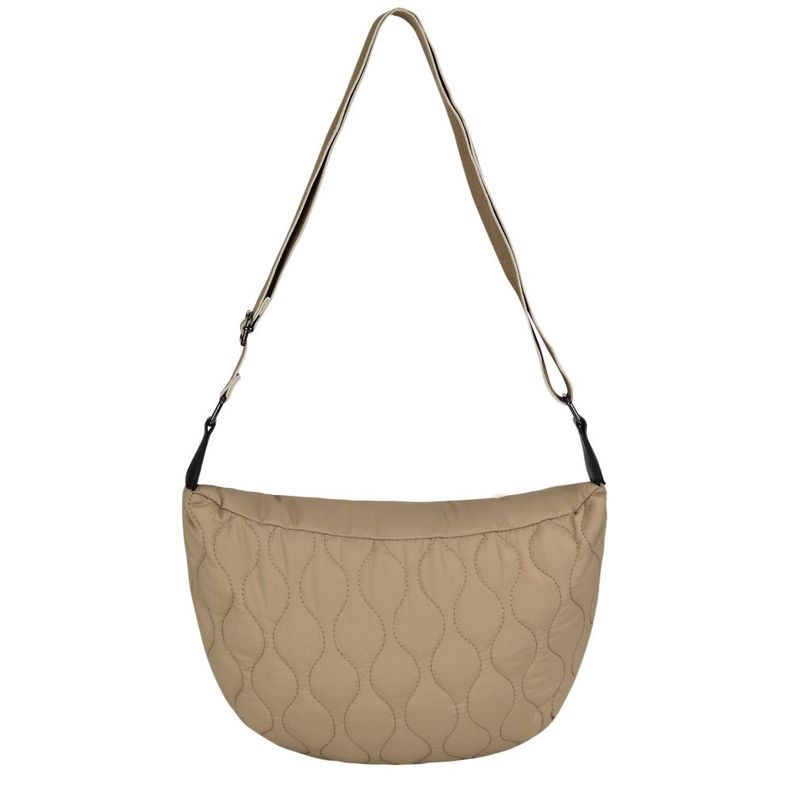 Cartera Banano Sara Beige Calu-5