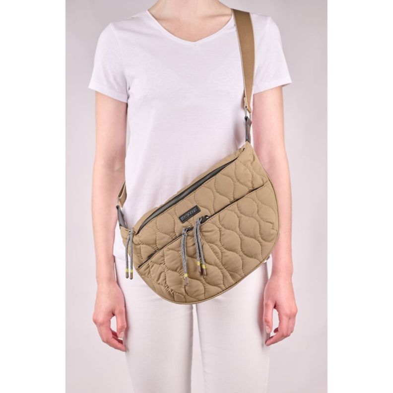 Cartera Banano Sara Beige Calu-6