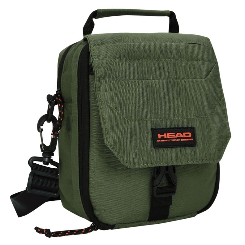 Bolso Porta Documentos Boxing Verde Militar Head-0