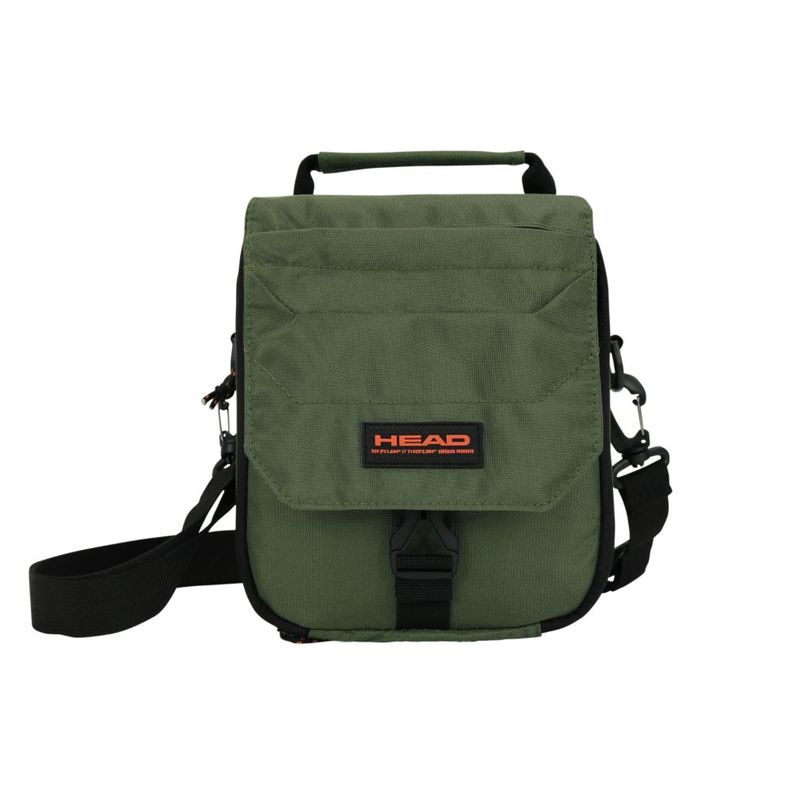 Bolso Porta Documentos Boxing Verde Militar Head-1