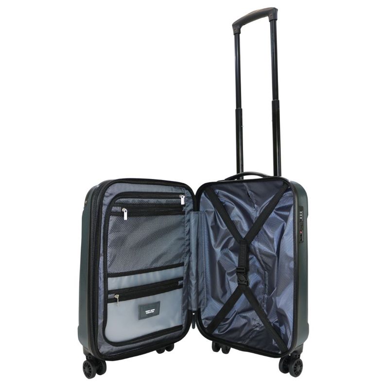 Maleta Cabina New Toledo S Con Expandible Y Tsa Verde Head-2