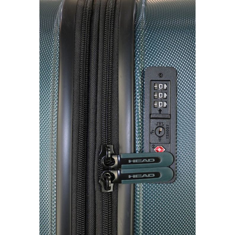 Maleta Cabina New Toledo S Con Expandible Y Tsa Verde Head-6
