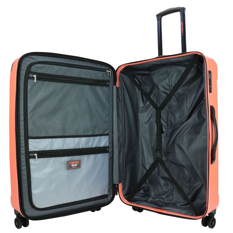 Maleta Rígida New Toledo L Con Expandible Y Tsa Coral Head-2