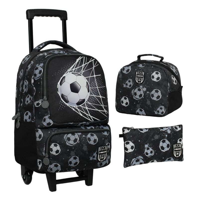 Pack Bakan Escolar Soccer Negro Head-0