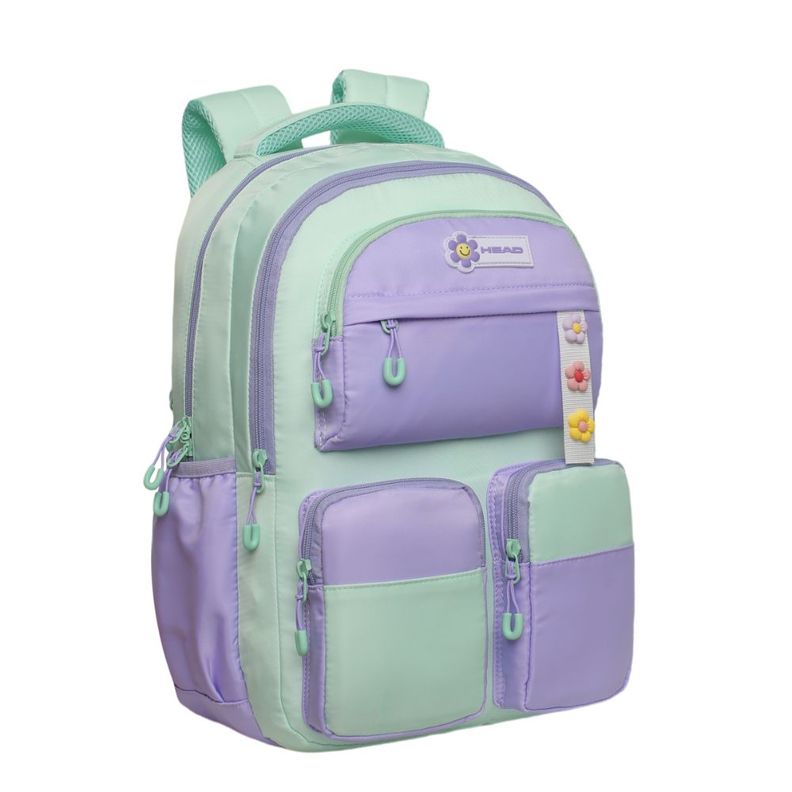 Mochila Kawaii Mujer Twist Block Menta Head-0