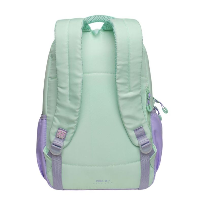 Mochila Kawaii Mujer Twist Block Menta Head-9