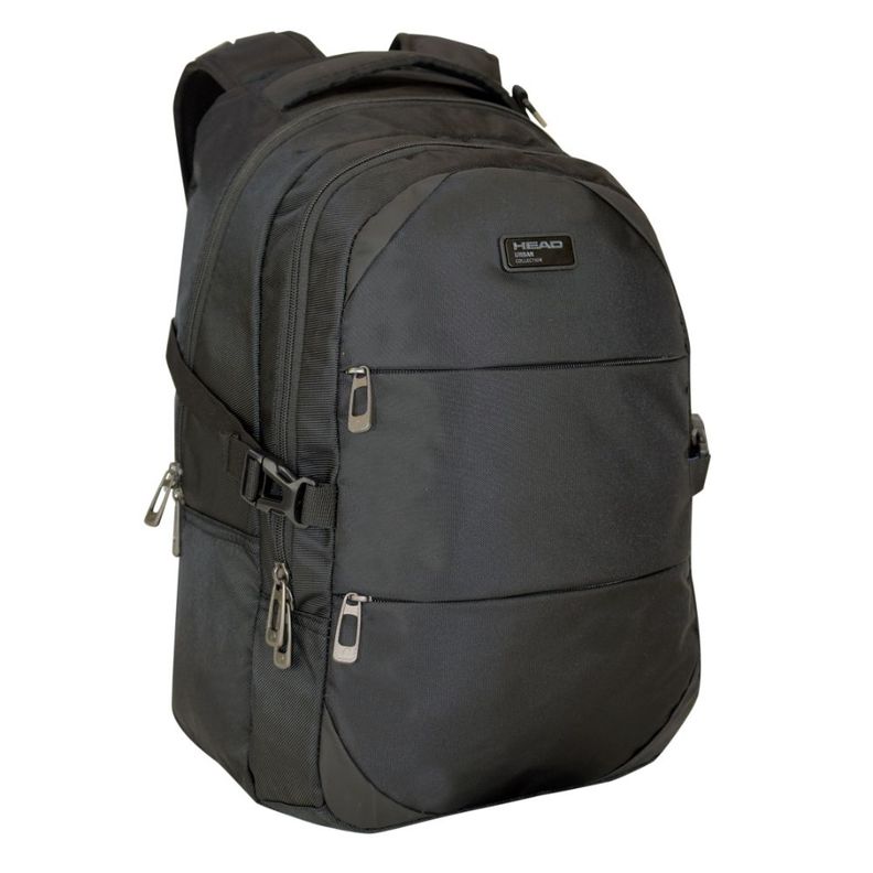 Mochila Ejecutiva Notebook Taycan Negro Head-0