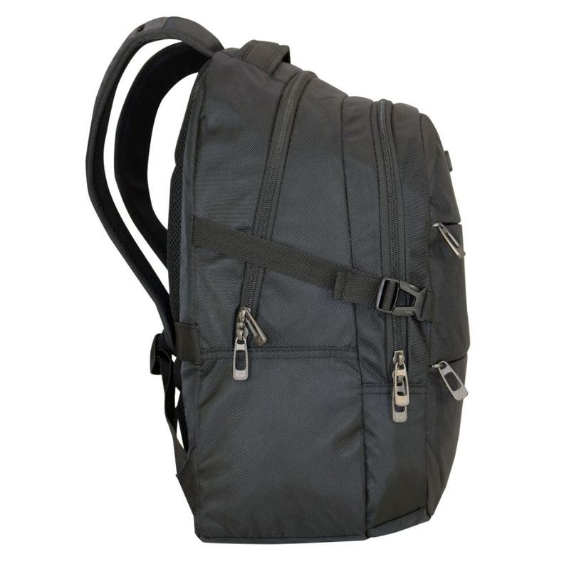 Mochila Ejecutiva Notebook Taycan Negro Head-7