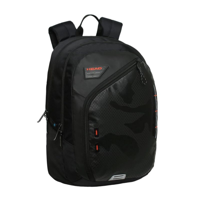 Mochila Hombre Spider Camo Reverse Negro Head-0