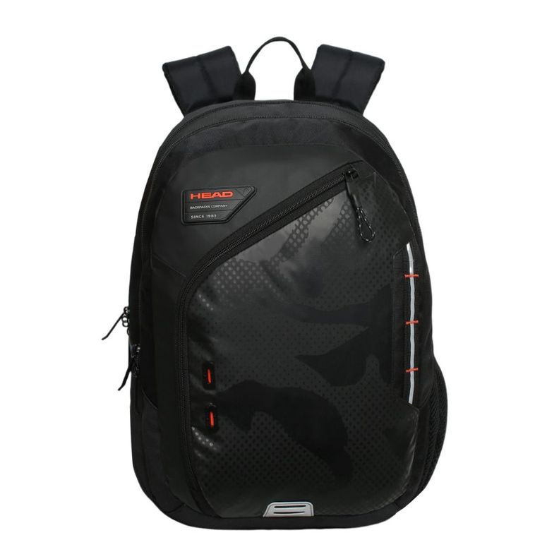 Mochila Hombre Spider Camo Reverse Negro Head-1