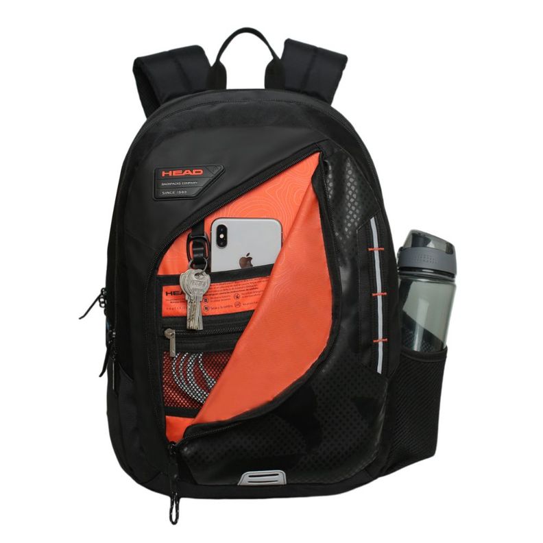 Mochila Hombre Spider Camo Reverse Negro Head-2
