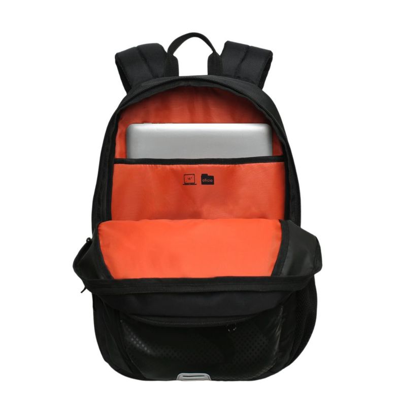 Mochila Hombre Spider Camo Reverse Negro Head-3