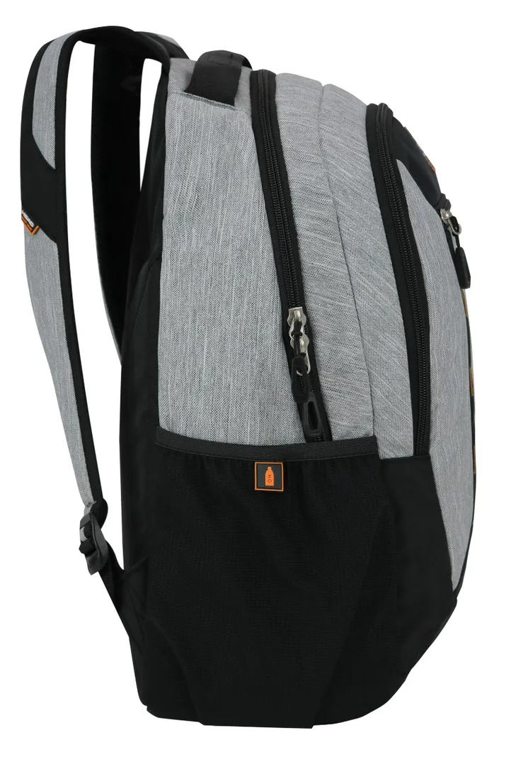 Mochila Porta Laptop Legend Gris Claro Melange Head-5