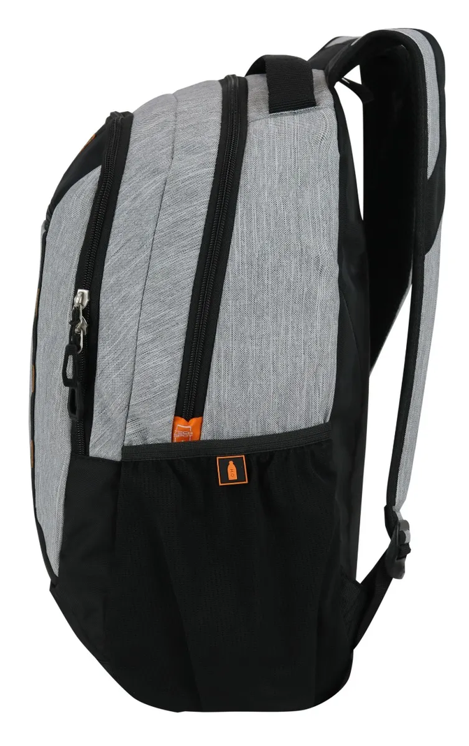 Mochila Porta Laptop Legend Gris Claro Melange Head-6