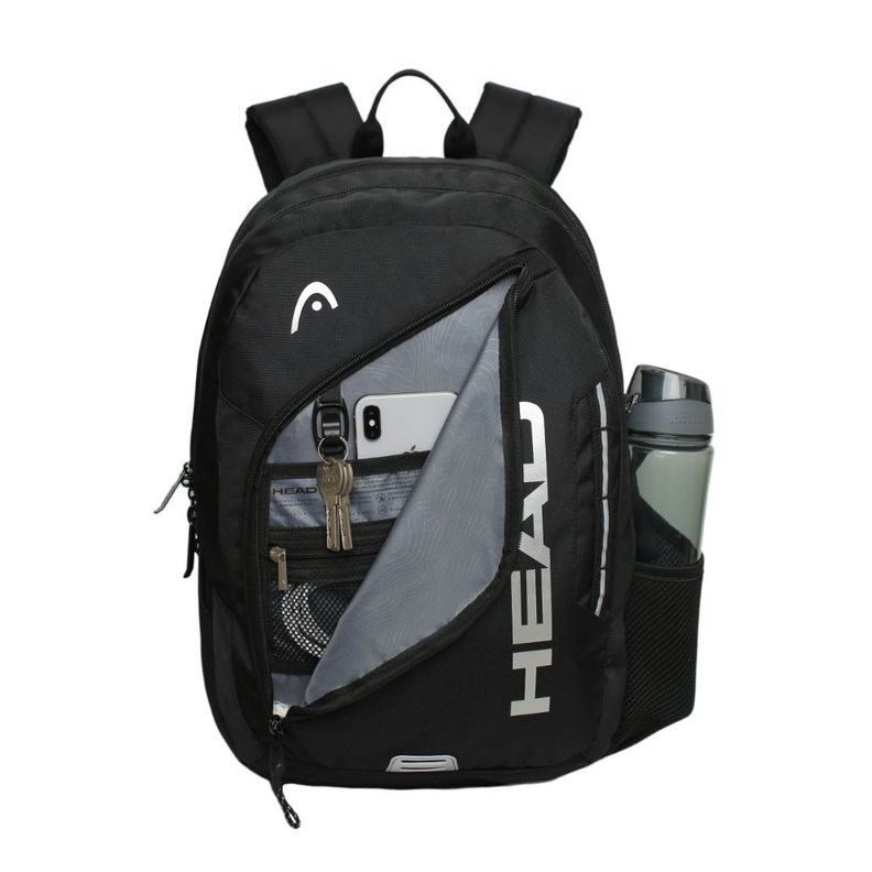 Mochila Hombre Spider Negro Head-2