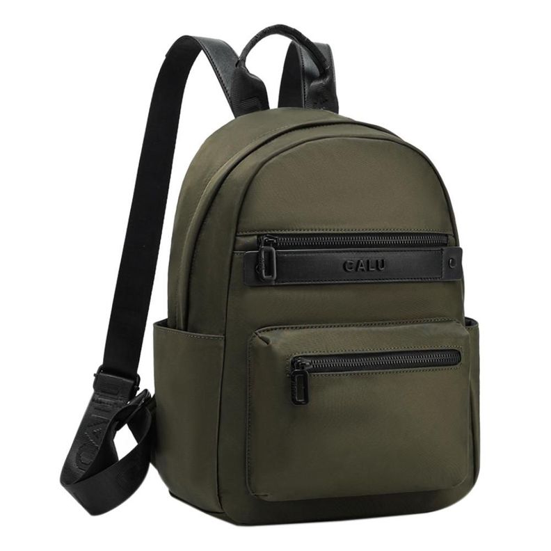 Mochila Urbana Mujer Dodie Verde Militar Calu