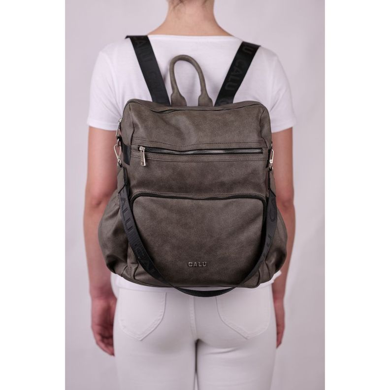 Mochila Cartera New Monstera Laptop Cafe Calu-7