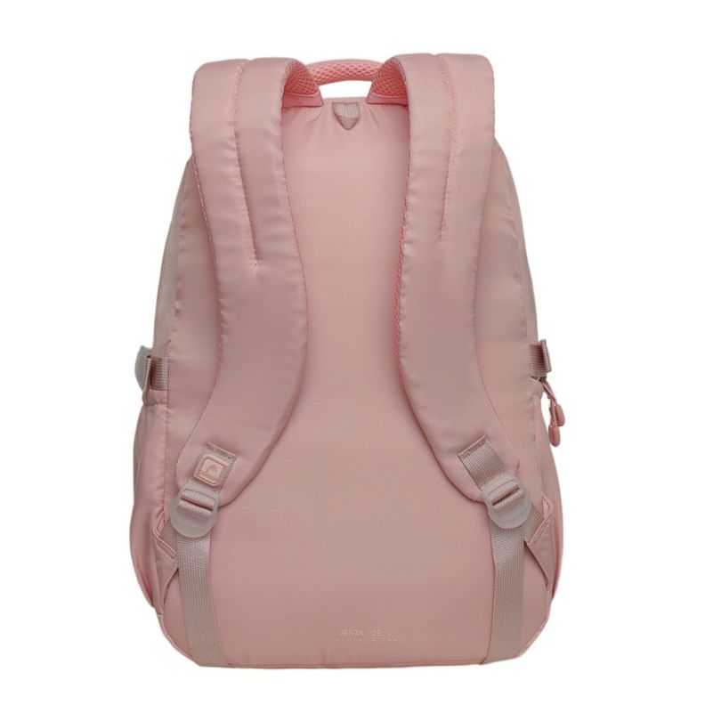 Mochila Mujer Kawaii Venza Color Block Rosado Head-4