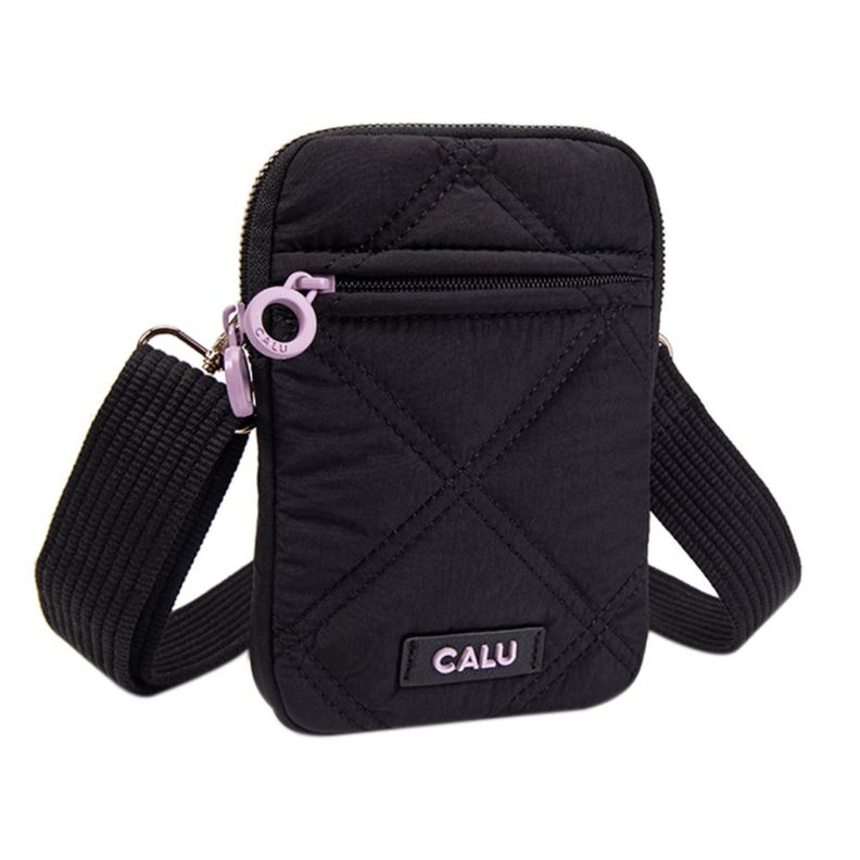 Bolso Porta Celular Rebeca Negro Calu-0