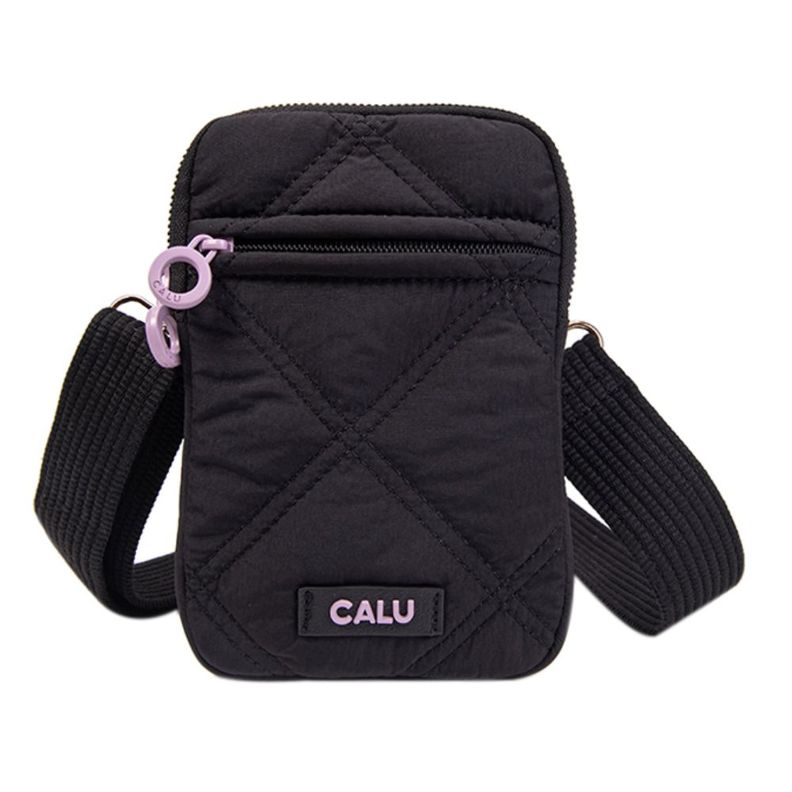 Bolso Porta Celular Rebeca Negro Calu-1