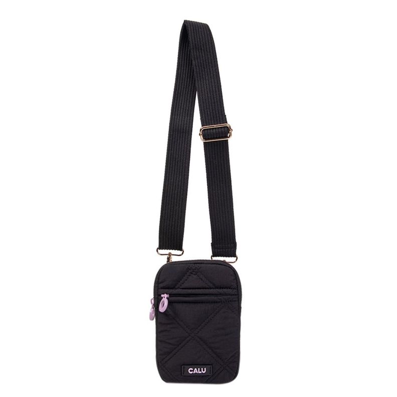 Bolso Porta Celular Rebeca Negro Calu-3