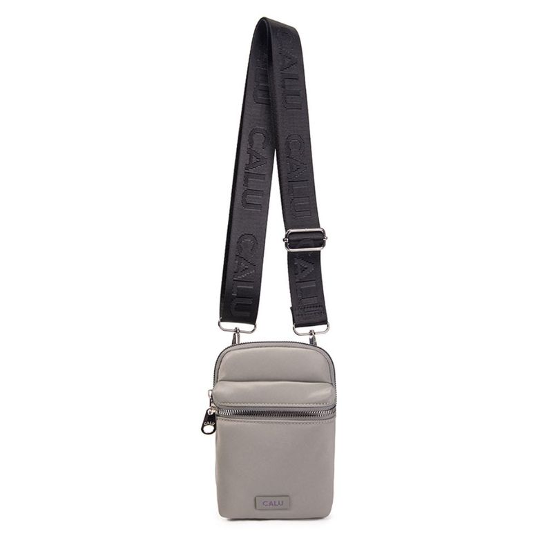 Porta Celular Bandolera Cleopatra Dusty Verde Calu-3