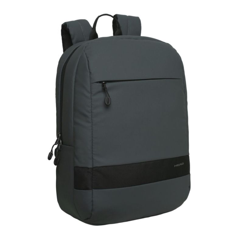 Mochila Ejecutiva Compacta Blazer Gris Head-0