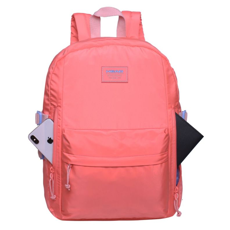 Mochila Venus Coral Rosada Head-2
