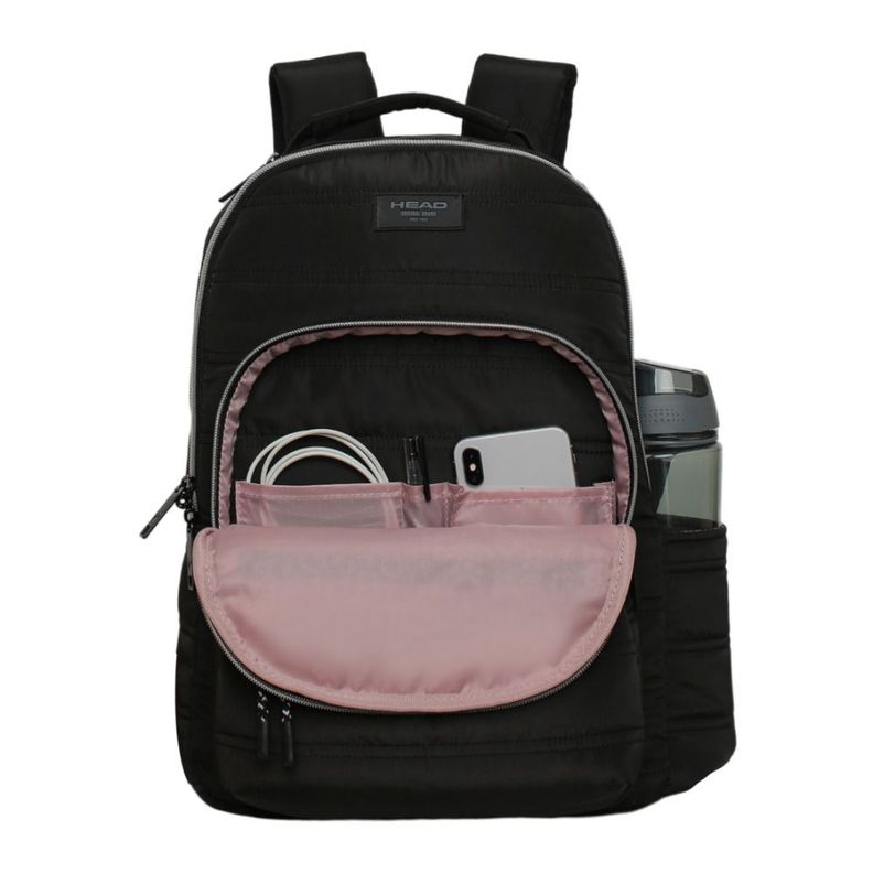 Mochila Mujer Impreza Negro Silver Head-1