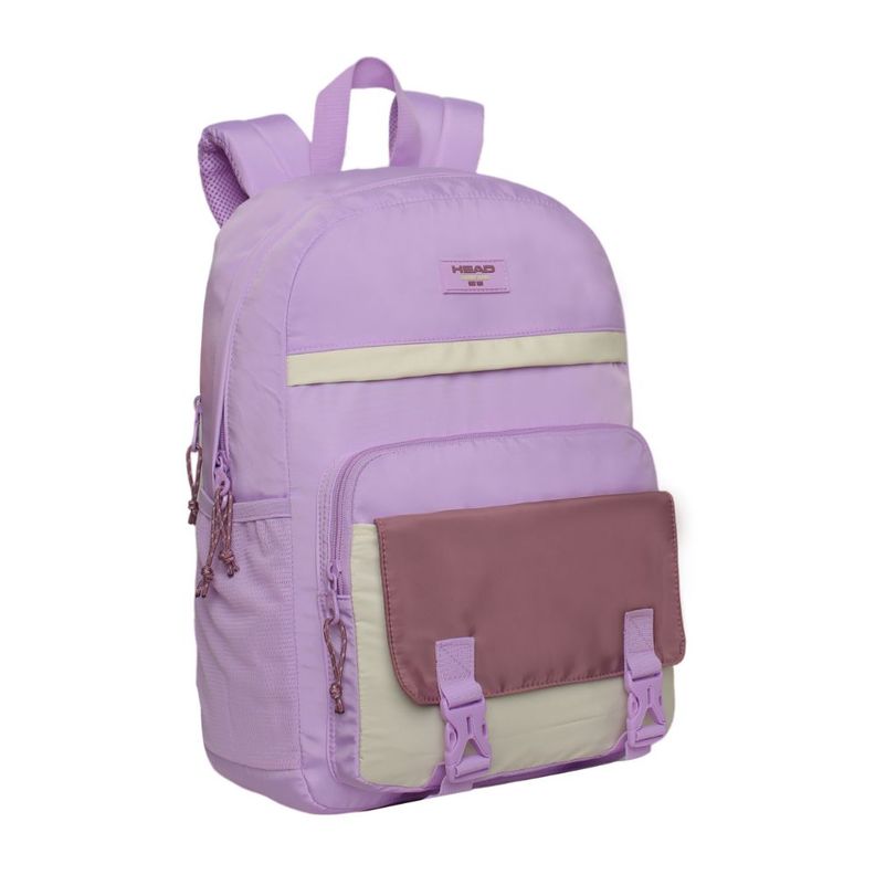 Mochila Mujer Corolla Color Block Lila Head-0