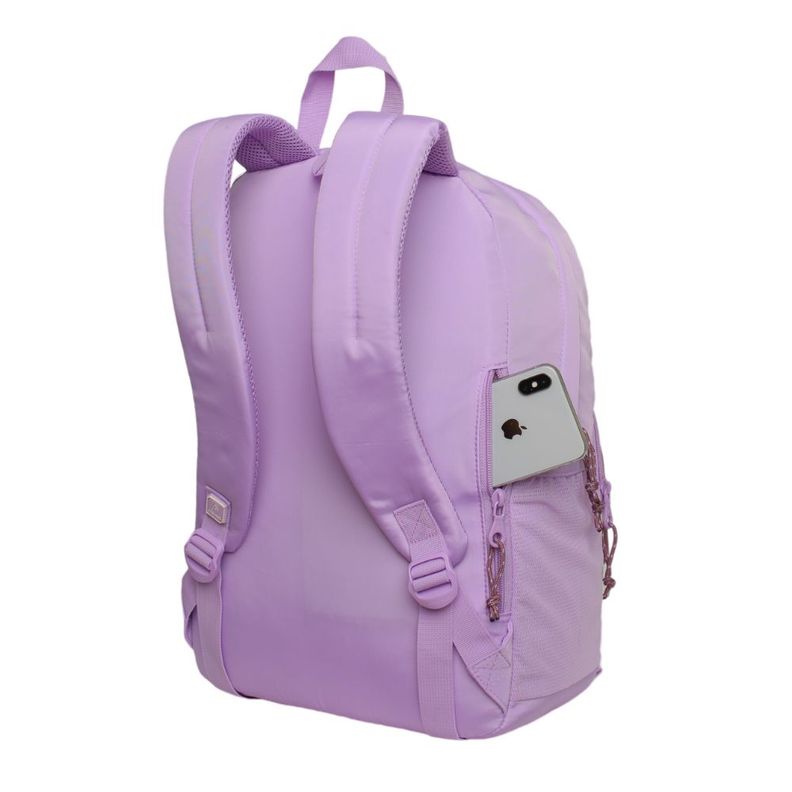 Mochila Mujer Corolla Color Block Lila Head-3