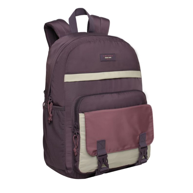 Mochila Mujer Corolla Color Block Morado Head-0