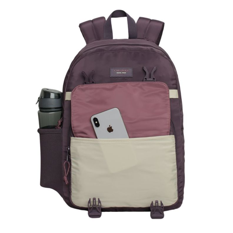 Mochila Mujer Corolla Color Block Morado Head-1