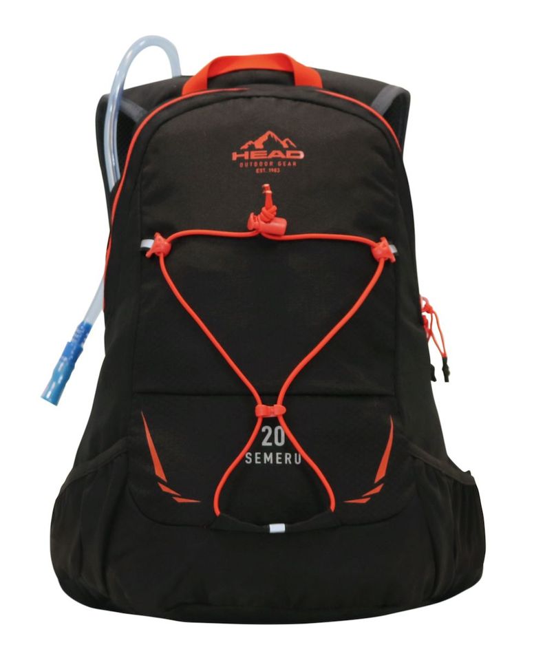 Mochila Outdoor Semeru 20 Negro Head-1