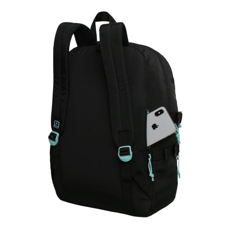 Mochila Mujer Kona Negro Menta Head-3