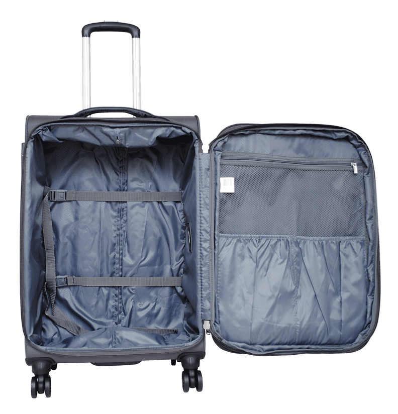 Maleta Blanda New Europa 360 M Gris Head-3