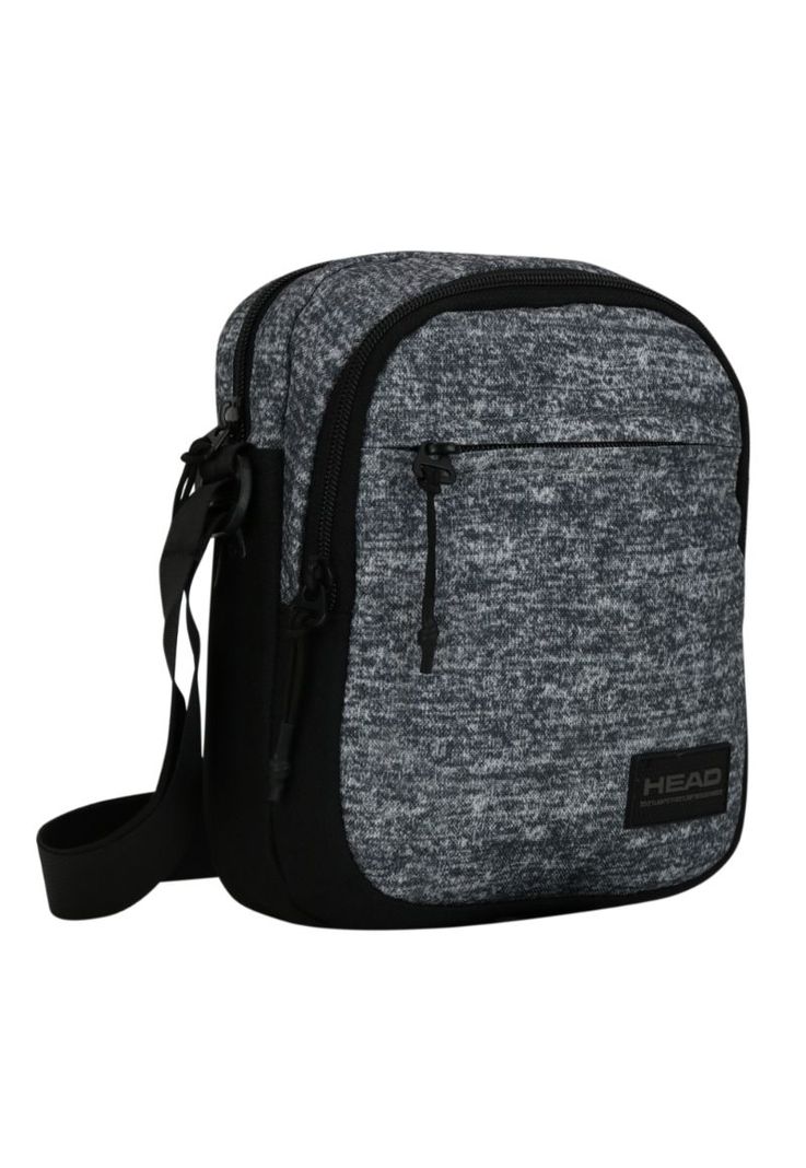 Bolso Cruzado Magnus 4 New Melange Gris Oscuro Head-1
