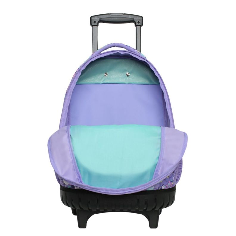 Mochila Infantil Carro New Kodiac Emoticones Lila Head-3