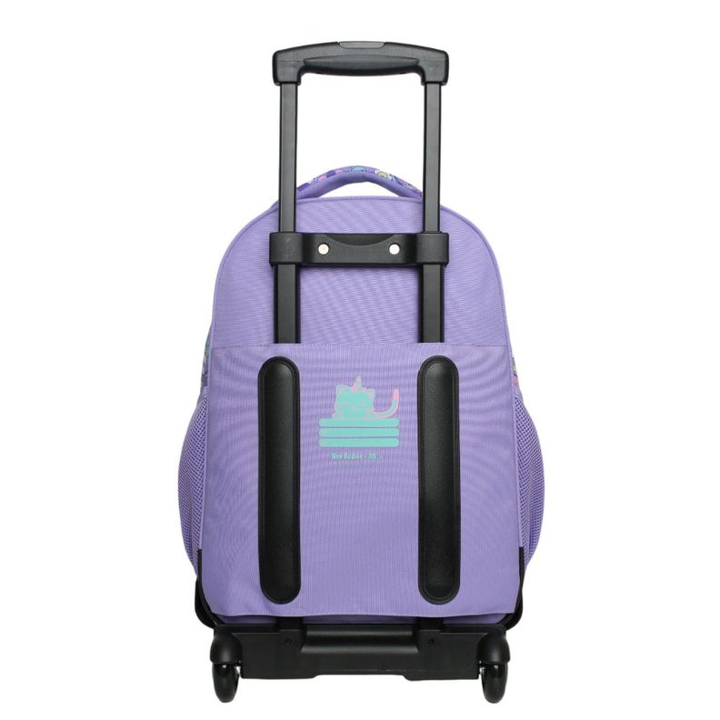 Mochila Infantil Carro New Kodiac Emoticones Lila Head-5