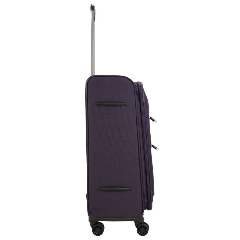 Maleta Blanda Expandible con TSA Londres M Morado Head-8