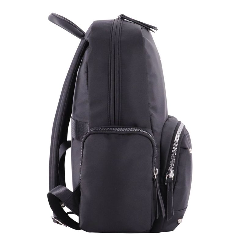 Mochila Ejecutiva Mujer Gold New Negro Head-4