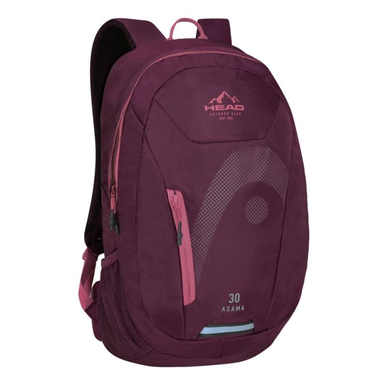 Mochila Outdoor Camping Asama 30 Burdeo Rosado Head-0