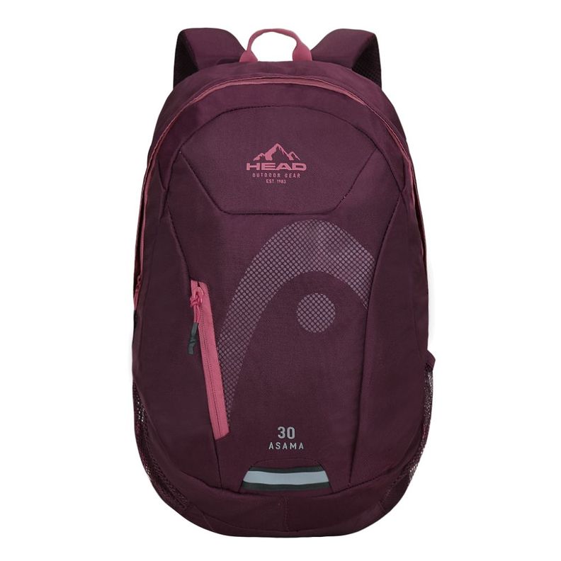 Mochila Outdoor Camping Asama 30 Burdeo Rosado Head-1