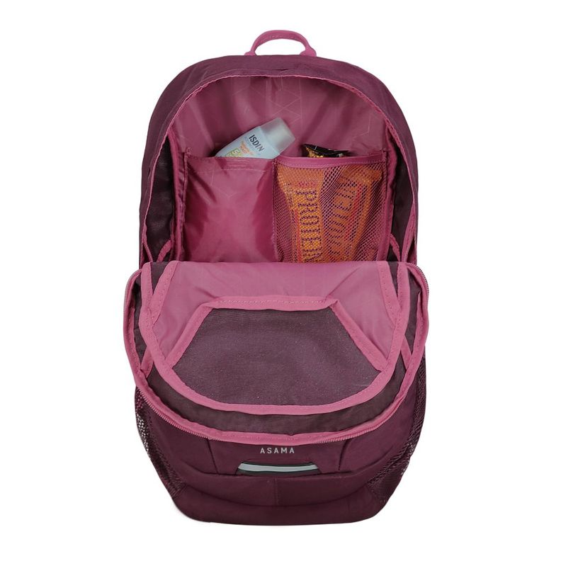 Mochila Outdoor Camping Asama 30 Burdeo Rosado Head-2